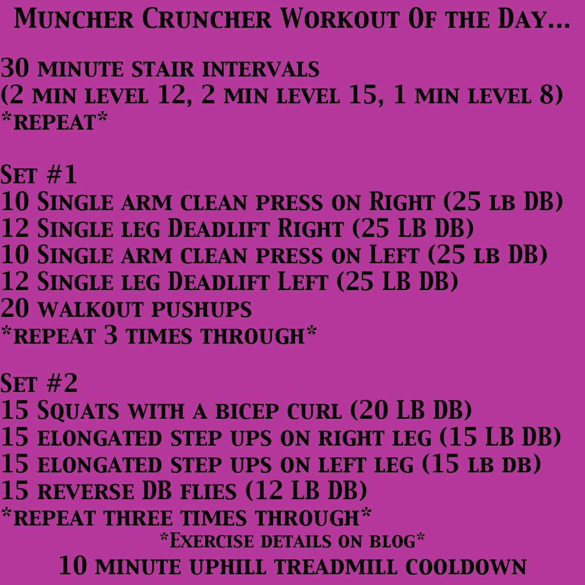 workout4.11.13