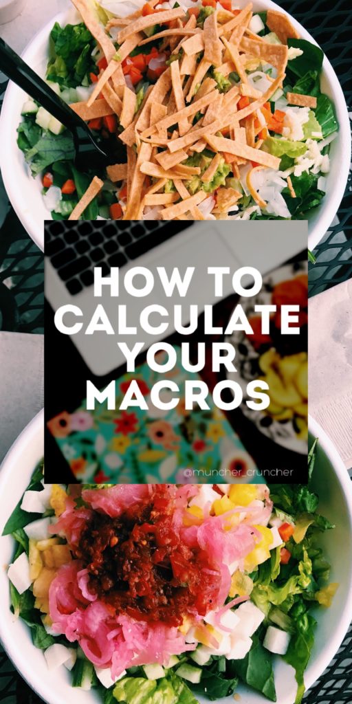 how to calculate macros muncher cruncher