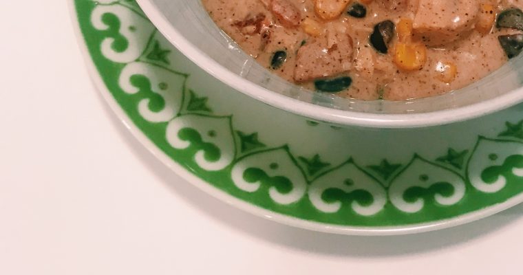 Cream Cheese Chicken Chili in the Crock Pot or Instant Pot