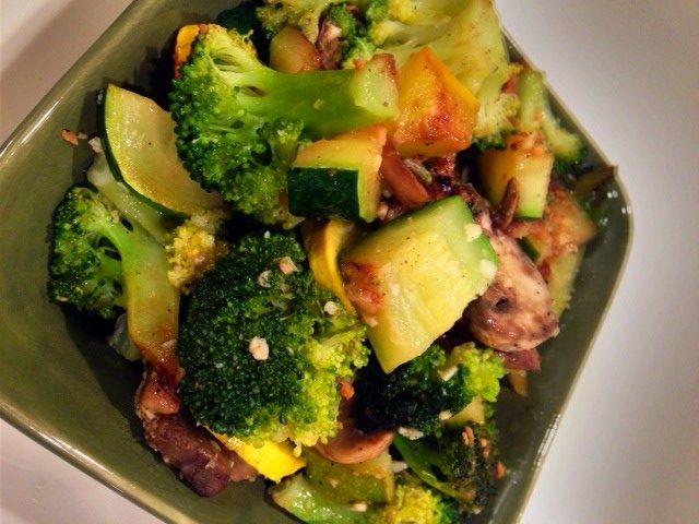 Quick and Delicious Garlic Vegetable Skillet