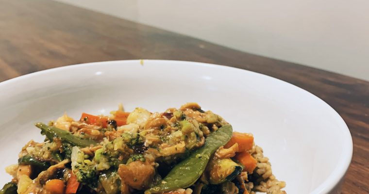 Easy Healthy Crock Pot Chicken Stir Fry