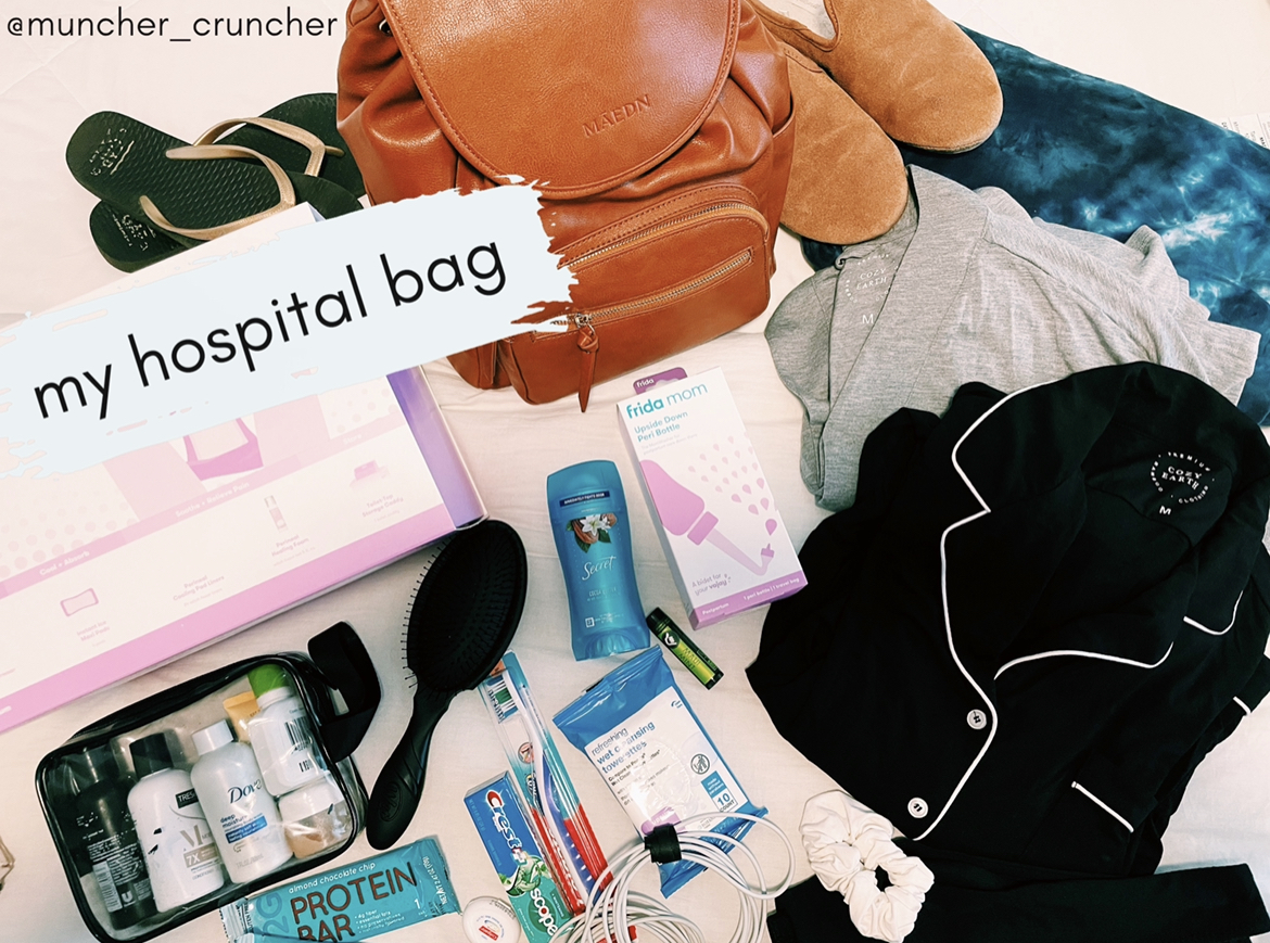 Mommy + Baby Hospital Bag Essentials You Will *Actually* Use